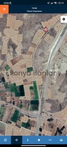 KONYA AKÖREN TÜLCE 1.785 M2 ESKİ KONYA ASFALTINA CEPHE YER